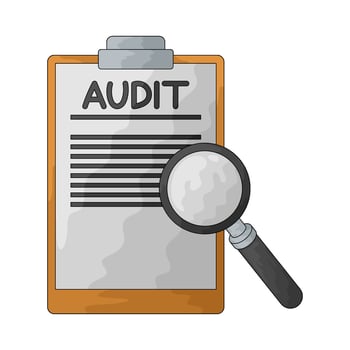 Compliance audit illustration vector