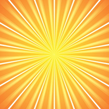 Bright yellow burst graphic vector