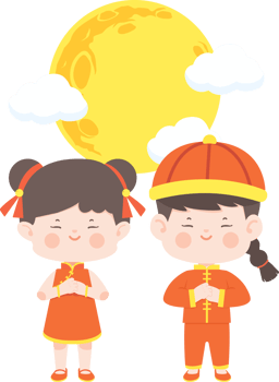 Children Celebrating Mid Autumn Festival png