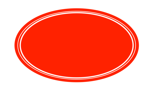 Red ornament circle frame decoration png