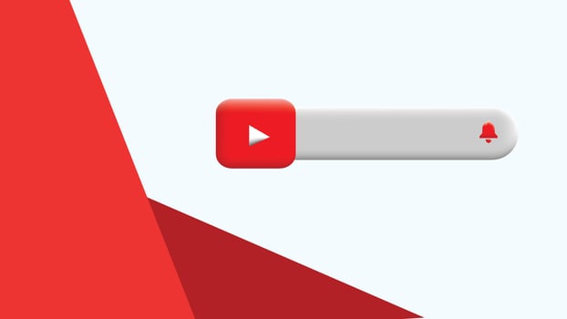 YouTube Banner Layout vector