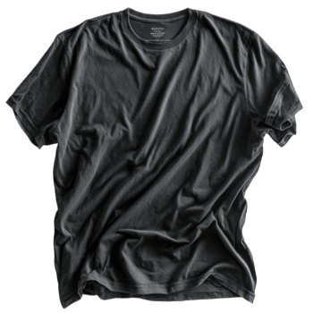 Black TShirt Apparel Photography for Ecommerce Fashion png