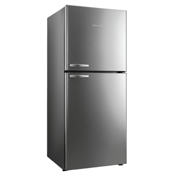 Silver refrigerator freezer compartment for food preservation storage png