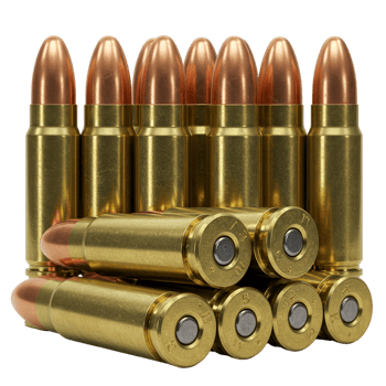 Golden bullets lined up in rows for ammunition supply png