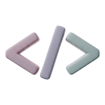 Programming code symbols isolated on transparent background png