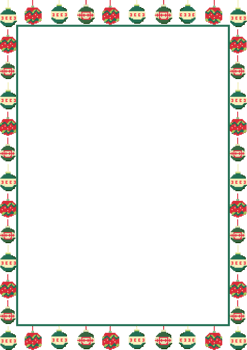 Christmas ball frame. for decoration, photo frame, poster. Christmas border. png