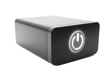 A black and white image of a power button png
