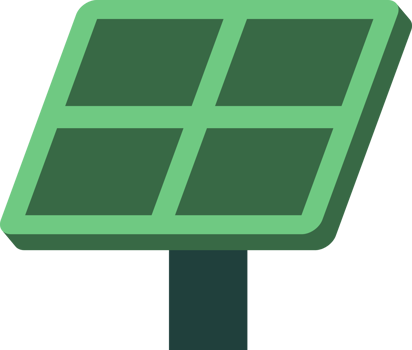 Solar Panel Green Energy png