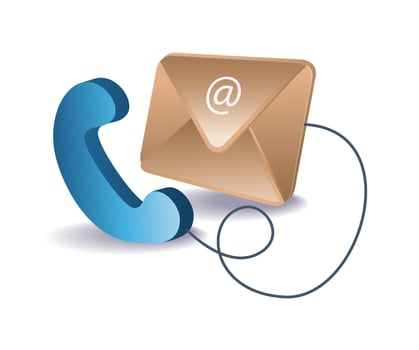 Email communication symbol illustration vector