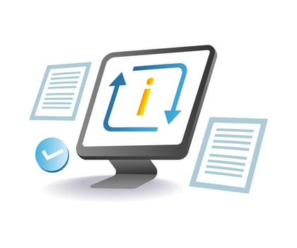 Computer data information technology vector