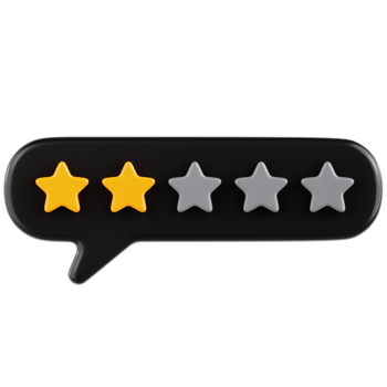 Ratings Chat 2 3D Ilustration png