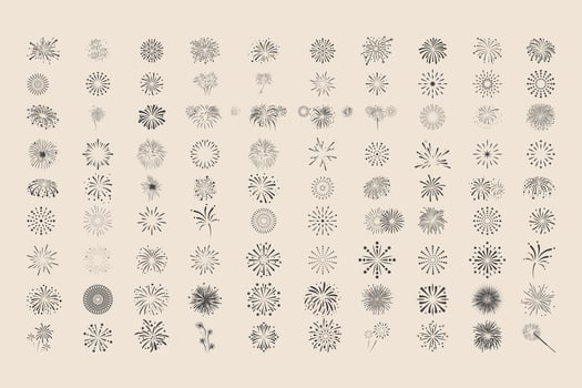 Fireworks Clipart Versatile digital design perfect for printing scrapbooking card making invitations holiday crafts school projectsand more vector