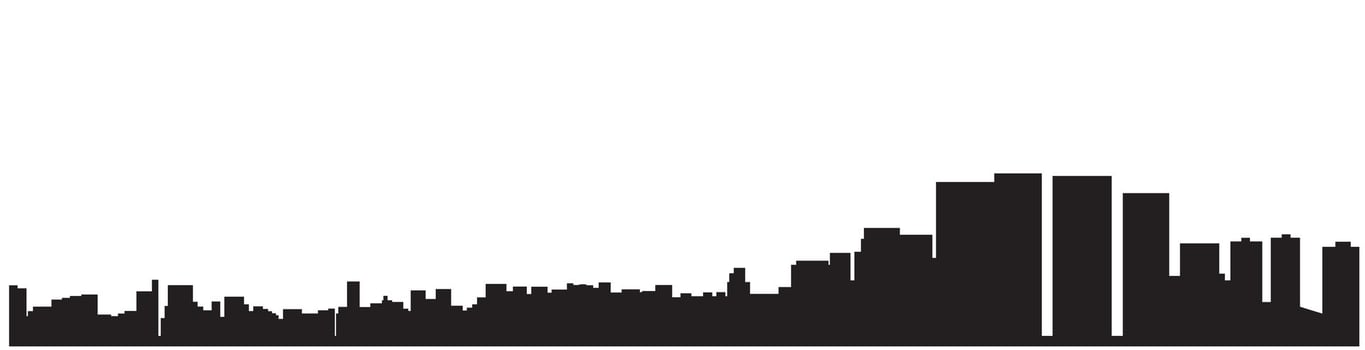 cityscape silhouette urban panorama vector