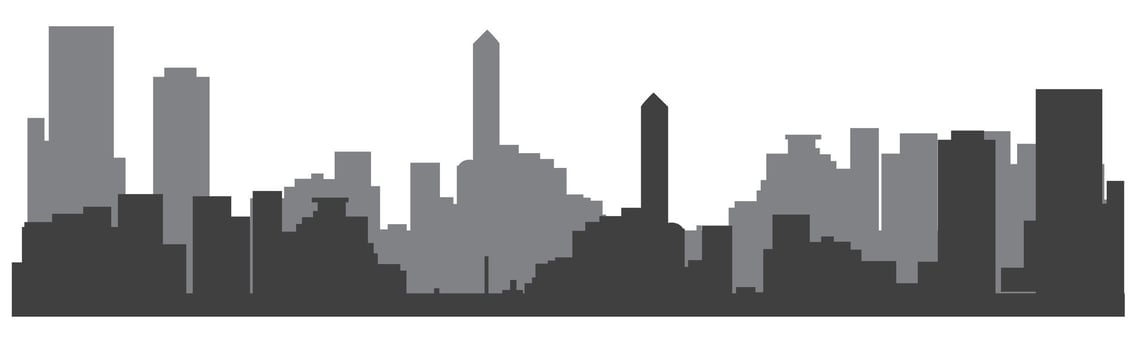 cityscape silhouette city black vector