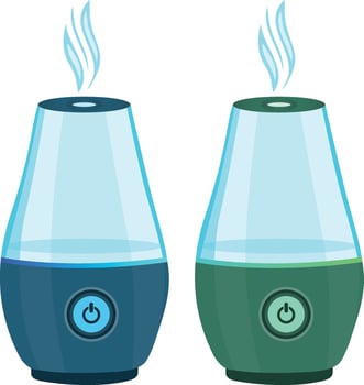 Modern Air Humidifiers vector