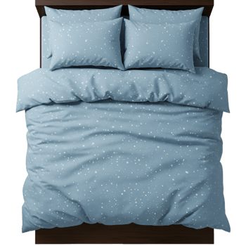 Blue Bedding Set blue bedding, bed sheets png