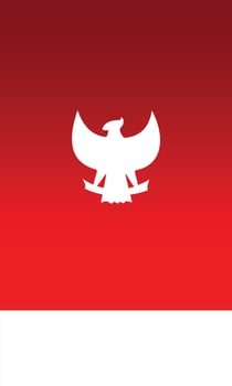 Flayer, 17th of August is Indonesian independence day with Garuda logo , editable social media template, greeting card, stock illustration, indonesian independence day background vector
