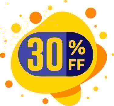 30 Discount Stamp Illustrations vector