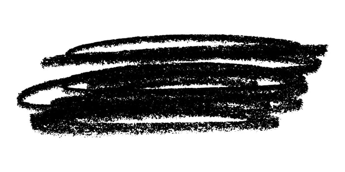 Brush paint stroke texture swatch Hand painted background Ink scribble dab clipart Paint smudge for tags and stamps design shape vector