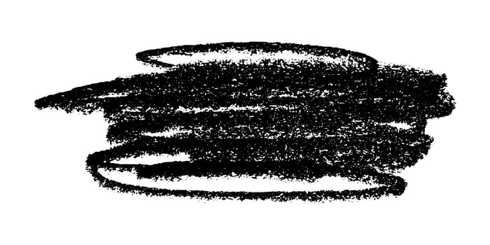 acrylic Brush paint stroke texture swatch Hand painted background Ink scribble dab clipart Paint smudge for tags and stamps design vector