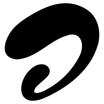 Airtel Black Icon SIM Company Logo Transparent Background png