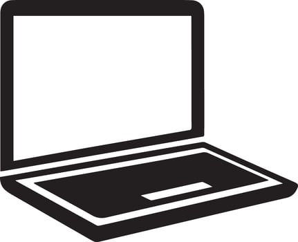 Portable PC Icon vector