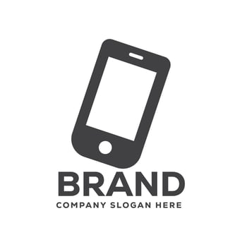 Mobile Store Logo Simple vector