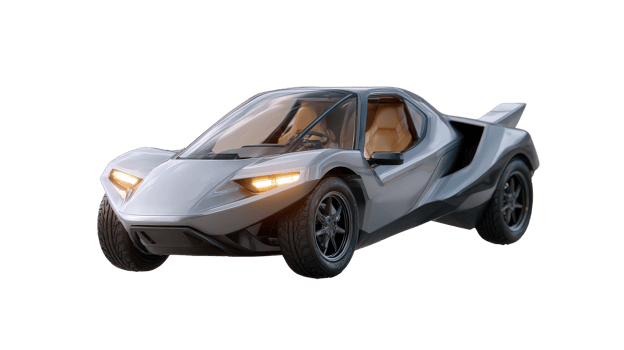 Sleek futuristic car design showcasing innovation and modern technology png