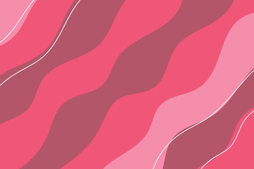 Abstract Red and White Wavy Lines Banner Background illustration. vector