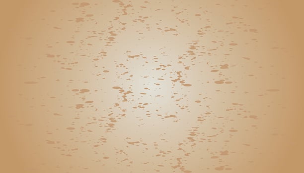 Distressed Paper Texture with Subtle Gradient, brown Splatter and Sparkles A Soft Gradient filled Composition vector