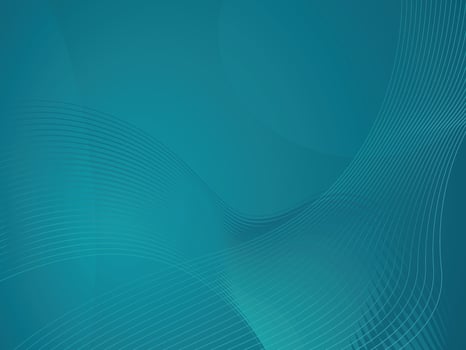Abstract background modern blue. Emerald color minimal geometric background with waves. For banner vector