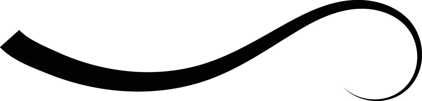 Squiggle brush scribble underline icon. Marker pen emphasis highlight swoosh stroke. marker emphasis squiggle element. swoosh brush underline vector