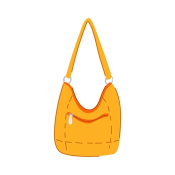 tote handbag woman leather cartoon vector