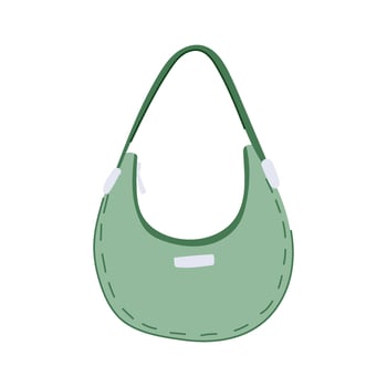 luxury handbag woman leather cartoon vector