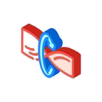 flexible usage isometric icon illustration vector