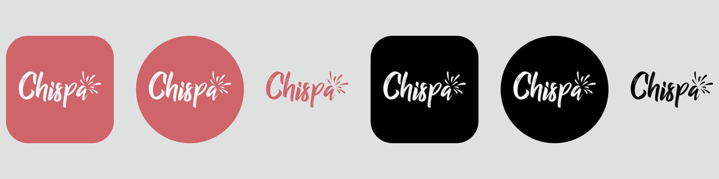 Chispa App Logo Bundle vector