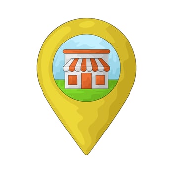 store location illustration vector
