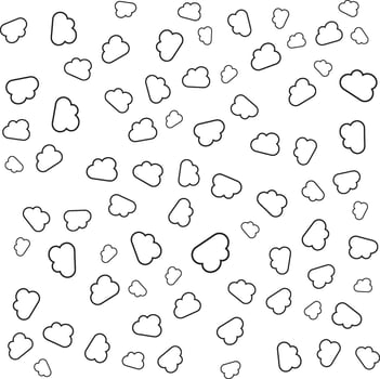 Abstract organic shapes with subtle ripple effect vector