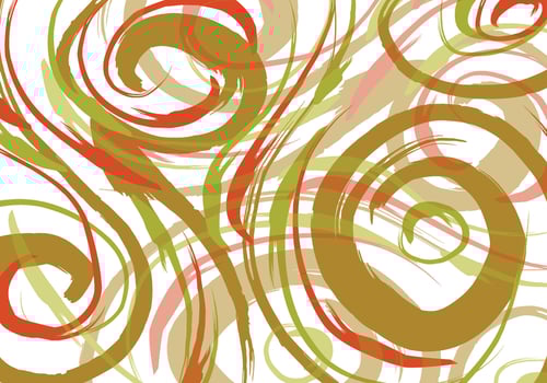 A colorful abstract background with swirls vector