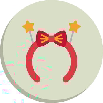 Headband Vivid App Element Set vector
