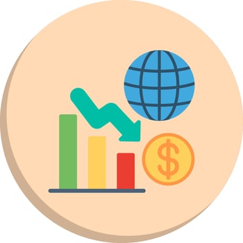 Recession User-Friendly Drawing Symbols vector