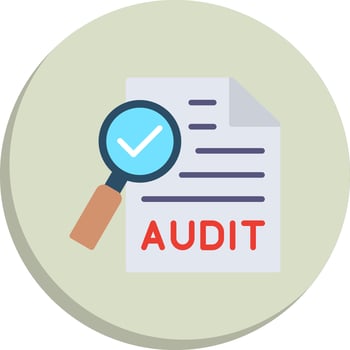 Audit Coded UI Symbol Pack vector