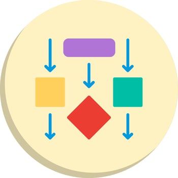 Flow 3D Interface Shape Design vector