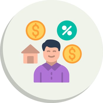 Payer Bold Outline Badge Series vector