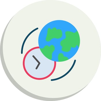Time UX Focused Shape Outlined Frame Object Icons vector