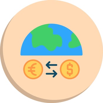 Exchange Rate High Detail Shape Pack vector