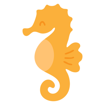 Seahorse - Sea animals png