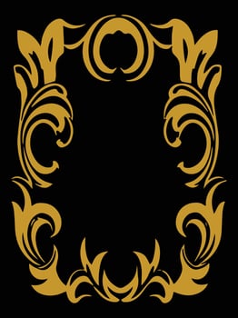 Abstract Foundations Decorative Ornamental Frames vector