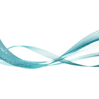 blue wave lines isolated on transparent background for modern design png