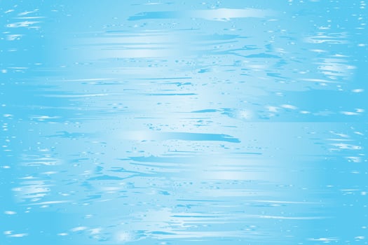 blue water surface, Blue watercolor background, blue wave brush strokes background. vector